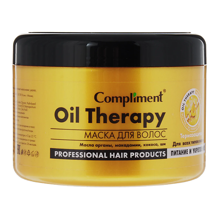 Compliment Маска для волос Oil Therapy для всех типов волос Питание и укрепление 500 мл 1 шт