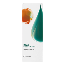 Купить Масло эфирное Кедра Витатека 10 мл 1 шт цена