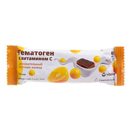 Витатека Гематоген с витамином С 40 г 1 шт