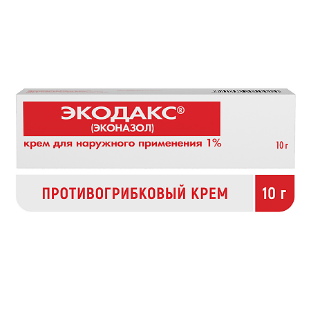 Экодакс крем для наружного применения 1 % 10 г 1 шт