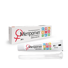 Купить Метрогил гель вагинальный 1 % 30 г 1 шт цена