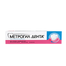 Изображение товара Метрогил Дента гель стоматологический 20 г 1 шт