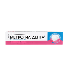 Купить Метрогил Дента гель стоматологический 20 г 1 шт цена