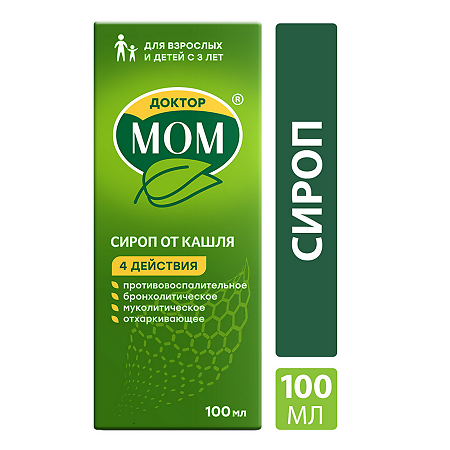Доктор Мом сироп 100 мл 1 шт