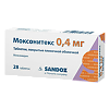 Моксонитекс таблетки покрыт.плен.об. 0,4 мг 28 шт