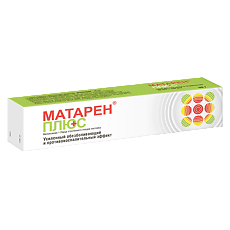Купить Матарен Плюс крем для наружного применения 30 мг/г+100 мг/г туба 50 г 1 шт цена