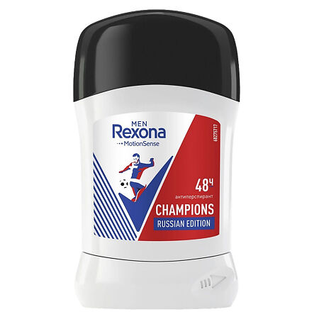 Rexona Антиперспирант-карандаш мужской Champions 50 мл 1 шт