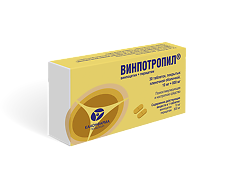 Купить Винпотропил таблетки покрыт.плен.об. 10 мг+800 мг 30 шт цена