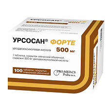 Купить Урсосан Форте таблетки покрыт.плен.об. 500 мг 100 шт цена