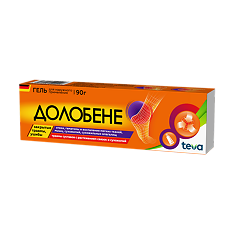 Изображение товара Долобене гель для наружного применения 90 г 1 шт