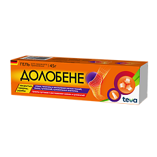 Купить Долобене гель для наружного применения 45 г 1 шт цена