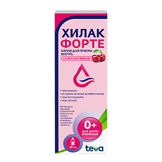 Изображение товара Хилак форте капли для приема внутрь со вкусом вишни 30 мл 1 шт