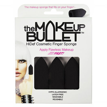 Спонж The Makeup Bullet косметический упаковка с петлей 3 шт