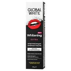 Купить Global White Зубная паста Extra Whitening Активный кислород 100 мл 1 шт цена