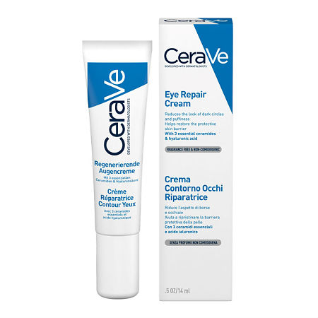 CeraVe Крем увлажняющий для области вокруг глаз, для всех типов кожи 14 мл 1 шт
