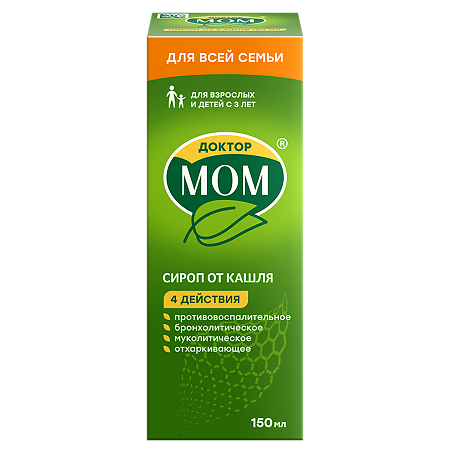 Доктор Мом сироп 150 мл 1 шт
