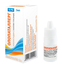 Купить Олопаталлерг капли глазные 0,1 % 5 мл фл-кап 1 шт цена