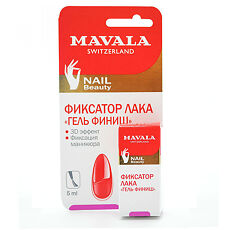 Купить Mavala Гель фиксатор лака Финиш Top Coat Gel Finish 5 мл 1 шт цена