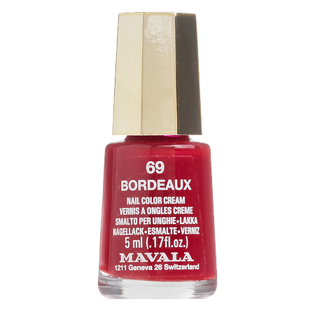 Изображение товара Mavala Лак для ногтей Тон 069 Бордо 5 мл