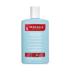 Купить Mavala Жидкость для снятия лака Голубая Nail Polish Remover Blue 230 мл 1 шт цена