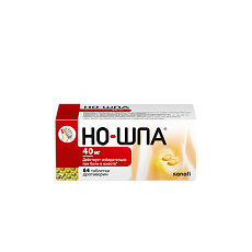 Купить Но-шпа таблетки 40 мг 64 шт цена