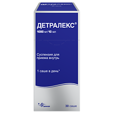 Купить Детралекс суспензия для приема внутрь 1000 мг/10 мл 10 мл 30 шт цена