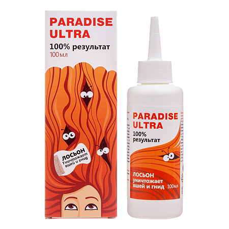 Парадиз Ультра средство педикулицидное лосьон 100 мл 1 шт