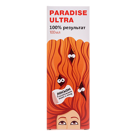Парадиз Ультра средство педикулицидное лосьон 100 мл 1 шт