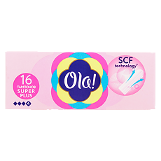 Купить Ola! Тампоны Super Plus Шелковистая поверхность 16 шт цена
