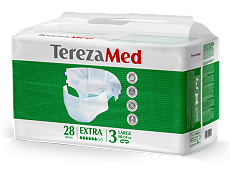 Купить TerezaMed Подгузники для взрослых Extra Large (№3) 28 шт цена