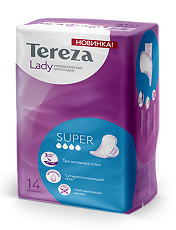 Купить TerezaLady Прокладки урологические Super 14 шт цена