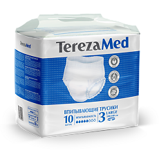 Изображение товара Трусы-подгузники для взрослых Large TerezaMed 10 шт мягкий комфорт