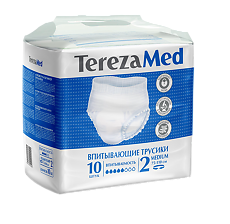 Купить TerezaMed Трусы-подгузники для взрослых Medium (№2) 10 шт цена