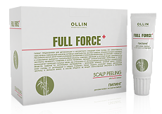 Купить Ollin Prof Full Force Пилинг для кожи головы с экстрактом бамбука 15 мл 10 шт цена