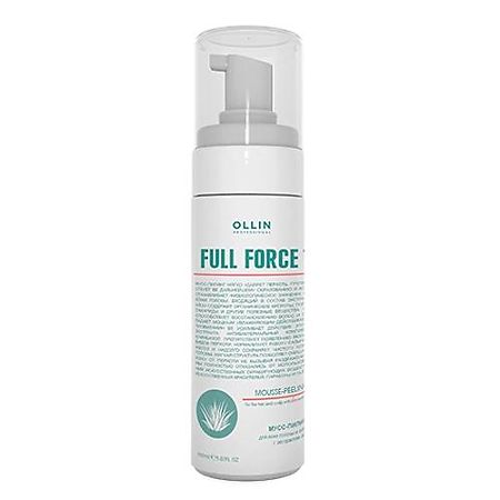 Ollin Prof Full Force Мусс-пилинг для волос и кожи головы с экстрактом алоэ 160 мл 1 шт