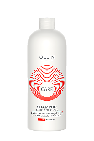 Ollin Prof Care Шампунь сохраняющий цвет и блеск окрашенных волос 1000 мл 1 шт