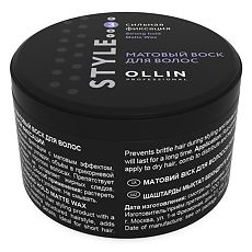 Купить Ollin Prof Style Воск для волос матовый сильной фиксации 50 г 1 шт цена