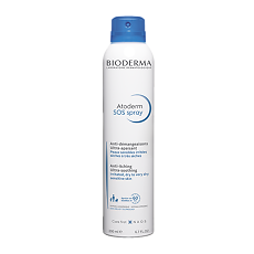 Купить Bioderma Atoderm SOS Спрей протитив зуда для сухой и очень сухой чувствительной раздраженной кожи 200 мл 1 шт цена