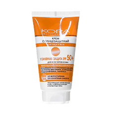 Купить KORA Крем солнцезащитный для лица и тела усиленная защита SPF50+ 150 мл 1 шт цена