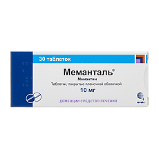 Купить Меманталь таблетки покрыт.плен.об. 10 мг 30 шт цена