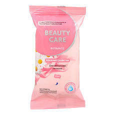 Купить БиСи (Beauty Care) Салфетки влажные для интимной гигиены с экстрактом ромашки и молочной кислотой 20 шт цена