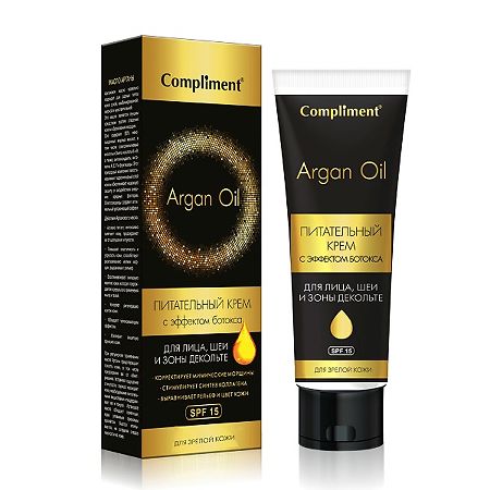 Compliment Agran Oil Питательный крем с эффектом ботокса для зрелой кожи 50 мл 1 шт