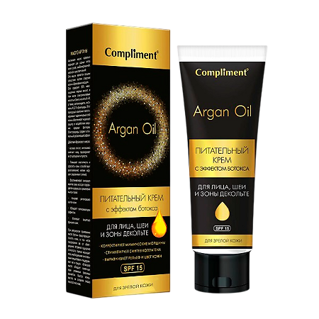 Изображение товара Питательный крем с эффектом ботокса Compliment Agran Oil 50 мл для зрелой кожи