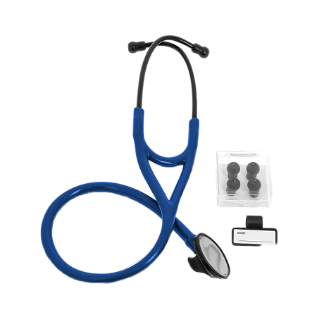 Стетоскоп Amrus 04-АМ404 Deluxe медицинский терапевтический синий 1 шт