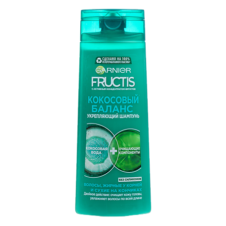 Изображение товара Garnier Fructis Шампунь укрепляющий Кокосовый баланс 250 мл 1 шт