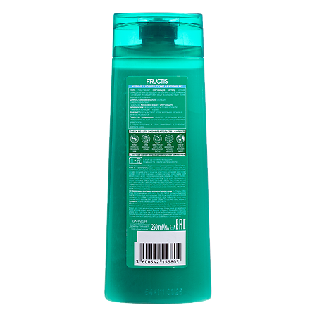 Garnier Fructis Шампунь укрепляющий Кокосовый баланс 250 мл 1 шт