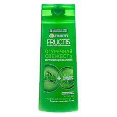 Купить Garnier Fructis Шампунь укрепляющий Огуреч детокс 250 мл 1 шт цена