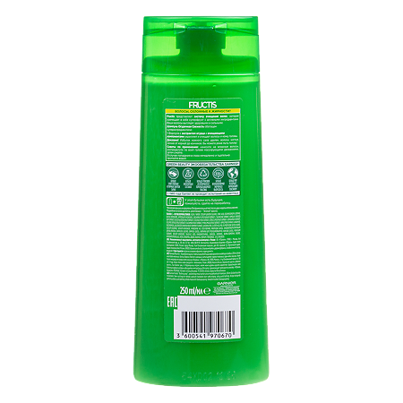Garnier Fructis Шампунь укрепляющий Огуреч детокс 250 мл 1 шт