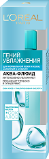 Купить Loreal Гений Увлажнения Аква-флюид для нормальной и склонной к сухости кожи 70 мл 1 шт цена