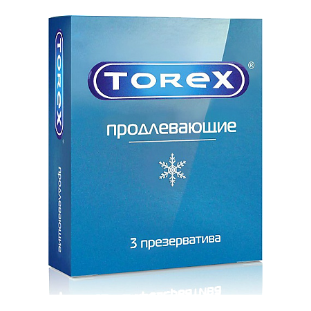 Презервативы Torex продлевающие 3 шт